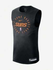 Nike/Authentic Summer Men's Soft Lightweight Breathable Basketball Tank Top T-Shirt HF1930-010 - HF1930-010 - View 1