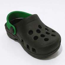 Boys' Anti-Slip Stylish Sandals - 黑綠 - 查看 3