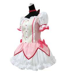 Disfraz de cosplay de la chica mágica , cosplay de Akemi Homura, ropa 2D, traje de actuación de anime de Madoka. - Conjunto completo de Homura Akemi - Ver 7