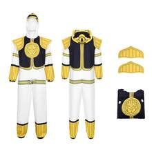 Disfraz de Cosplay de Power Rangers para Halloween, Traje de Tiranosaurio Rex, Tigre Blanco, Ropa Infantil, Traje de Cosplay - Power Rangers Verde - Ver 3