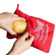 2pcsMicrowave Potato Cooke Cooker Bag Baked Patata Microwave Cooking Potato Quick Fast Baking Tool Baking Bag Microwave Oven Potato - Microwave Oven Bag - View 3