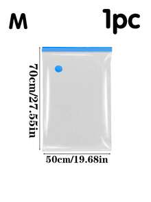 10/5/1pc Vacuum Compression Bags, Portable Travel Storage Bags, Dust-Proof Compression Bags, Large Capacity Compression Bags, Travel Clothing Compression Bags, Closet Storage Compression Bags, Foldable Storage Bags, Transparent Compression Bags, Bedding Compression Bags, Suitable For Clothes, Quilts, Blankets, Shirts, Bedding, Bedroom Closet, Bathroom, Outdoor Gear, Home Storage, Back To School Travel Vacation Essentials - Multicolor - View 12