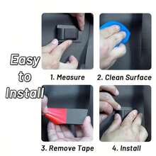 1pc Universal Car Seat Belt Buckle Fixer, With Safety Lock, Unified Color Scheme, Easy Installation, Effectively Reduces In-Car Noise, Enhances Vehicle Driving Safety - Multiple Styles - View 5