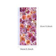 2pcs Floral Pattern Refrigerator Door Handle Covers, Door Handle Protector, Anti-Slip Anti-Oil Dust Cover For Refrigerator And Microwave, Suitable For School, Office, Home, Travel - Multicolor - View 2