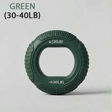 Silicone Finger Grip Ring, Adjustable Resistance, Hand And Wrist Exercise, Muscle Strength Training - View 10
