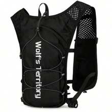Running Vest Lightweight Hydration Backpack Breathable Running Backpack Unisex Outdoor Sports Marathon Trail Running Cycling Hiking - Black - View 4