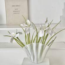 1PC Artificial Iris Flower, Faux Flower For Wedding, Hotel, Homestay, Home Decor, Vase Arrangement Floral Material - 1 Piece - View 8