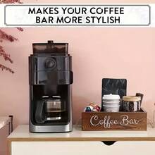 Living Room, Kitchen, Coffee Storage Box, Best Holiday Gift - Multicolor - View 4