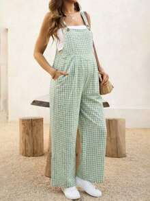 Women Midi Dresses - Green - View 1