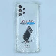 Galaxy 透明氣墊防震手機殼 1.5mm 加厚四角氣囊 鏡頭加高保護 TPU 軟殼 - 無色 - 查看 159