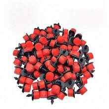 20/50/100pcs Micro Drip Irrigation System - Adjustable Watering Sprinkler Launcher For Balcony Succulents And Gardens - Efficient Drip Water Seepage Device With Shower Blossom Effect - A - View 14