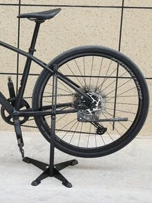 TOSUOD Support de stationnement de vélo en fer sur pied, support de réparation robuste à hauteur réglable, support de maintenance et de stationnement à double usage, universel pour vélos de route, de montagne, pliants et de ville, outil de réparation et de maintenance anti-basculement robuste, rangement de véhicule pour garage à domicile, inspection et réglage en magasin de vélos, stationnement temporaire extérieur et présentation en salle d'exposition, accessoire de soin quotidien du vélo pour les passionnés de cyclisme - Multicolore - Voir 10