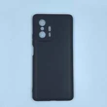 Compatible With Xiaomi And Series Black Matte Phone Case, Anti-Fingerprint Anti-Sweat Soft Shell With Raised Lens And Screen Protection, Full Coverage Anti-Drop, Precise Cutouts, Anti-Slip Wear-Resistant Minimalist Solid Color Protective Cover, Compatible With Xiaomi 12/12X/12 Pro/12 Lite/12T/12T Pro/Note 12S/Poco X5/Note 12 Pro 5G/Note 12 Pro+/ - Black - View 11