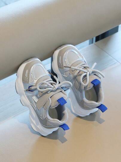 Unisex Baby Versatile Retro Colorblock Casual Sports Shoes