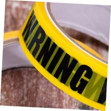 1 Roll Warning Tape, Construction Site Warning Line, Yellow Construction Vehicle Party Decoration, Birthday Party Supplies - WARNING - View 3