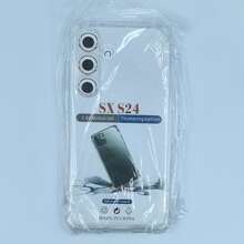 Galaxy 透明氣墊防震手機殼 1.5mm 加厚四角氣囊 鏡頭加高保護 TPU 軟殼 - 無色 - 查看 60