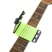 Guitar String Cleaning Brush & Fretboard Cleaning Cloth, Suitable For Violin, Bass, Ukulele, Electric Guitar And Other Musical Instruments - Multicolor - View 1