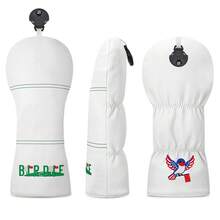 1PC Golf Headcovers, Fits Driver, Fairway Wood & Hybrid, Unisex, Durable & Stylish Club Protector - Multicolor - View 10
