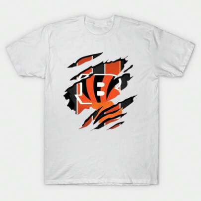 Cincinnati  TigerClawSwipeMerch - Qh122T-Shirtbydoolstuf