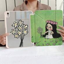 平板電腦保護翻蓋保護殼，附筆槽，適用於 iPad 10代 10.9 吋 2022 智能保護殼/Air 13(M3 2025)/Air 11(M3 2025)/Air 11(M3 2025)/11(A16 2025)/適用於 Galaxy S9/S7/S10+/適用於 Galaxy Tab S6 Lite 10.25 吋，適用於 Matepad - 彩色 - 查看 8