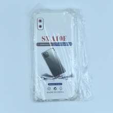 Galaxy 透明氣墊防震手機殼 1.5mm 加厚四角氣囊 鏡頭加高保護 TPU 軟殼 - 無色 - 查看 97