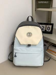 Highly Attractive Versatile Backpack. Front Zipper Pocket For Easy Access To Phone, Keys, Lipstick. Can Hold Laptop, Textbooks, Water Bottle, Umbrella. Perfect For Students/Office Workers/Travelers! - Multicolor - View 9