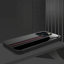 24h Versand aus DE/FR/ES – Business-Textur Schwarz-Grau Streifenmuster Gehärtetes Glas Schwarze Basis Kreative Mode Einfach Hohes Erscheinungsbild Business Mädchen Schutzhülle Stoßfest Stoßabsorbierend Für IPhone 17 16 15 14 13 12 11 Pro Pro Max Plus & Galaxy S21 S22 S23 S24 S25 S26 Ultra, Geburtstagsgeschenk Für Business Frauen Mädchen Business Stil Liebhaber Streifenmuster Liebhaber Minimalistischer Stil Liebhaber - 1 Stück Bildfarbe - Übersicht 4