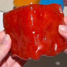 Glacier Jumbo Clear Cheese Squishy Toy - Multicolor - View 33