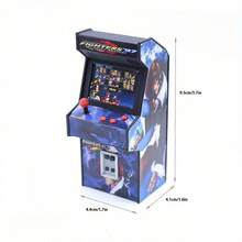 Mô hình tủ game arcade mini, mô hình máy chơi game cầm tay trang trí, đạo cụ trang trí bối cảnh nhà búp bê - Nhiều màu - Xem 3