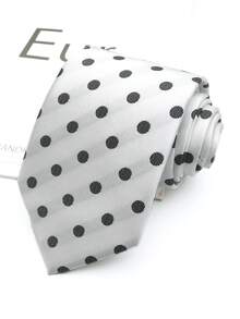 1pc Polka Dot Hand-Tied Unisex Tie, Suitable For Business Casual, Streetwear, Daily Wear, Personalized Party, Gift - Multicolor - View 20