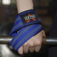 2pcs/Set Figure-8 Deadlift Lifting Straps, Barbell Row Dumbbell Training Anti-Slip Grip Straps, Gym Weightlifting Wrist Straps - Multicolor - View 12