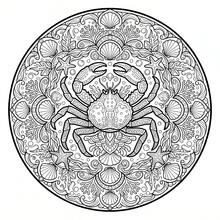 海洋曼陀羅：神秘的成人著色書，含 24 頁免費著色頁，放鬆身心，適合返校季、情人節禮物、萬聖節派對，附紙墊，激發創意，設計精美 - 曼陀羅 - 查看 2