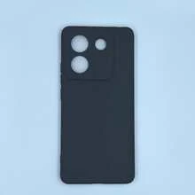 Compatible With Xiaomi And Series Black Matte Phone Case, Anti-Fingerprint Anti-Sweat Soft Shell With Raised Lens And Screen Protection, Full Coverage Anti-Drop, Precise Cutouts, Anti-Slip Wear-Resistant Minimalist Solid Color Protective Cover, Compatible With Xiaomi 12/12X/12 Pro/12 Lite/12T/12T Pro/Note 12S/Poco X5/Note 12 Pro 5G/Note 12 Pro+/ - Black - View 110