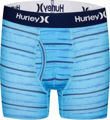 Hurley Boys Classic Boxer Briefs (2-Pack)-Discontinued - Dark Grey Heather/Blue - View 5