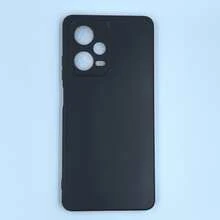 Compatible With Xiaomi And Series Black Matte Phone Case, Anti-Fingerprint Anti-Sweat Soft Shell With Raised Lens And Screen Protection, Full Coverage Anti-Drop, Precise Cutouts, Anti-Slip Wear-Resistant Minimalist Solid Color Protective Cover, Compatible With Xiaomi 12/12X/12 Pro/12 Lite/12T/12T Pro/Note 12S/Poco X5/Note 12 Pro 5G/Note 12 Pro+/ - Black - View 74