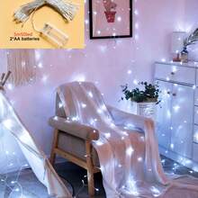 1pc 1.5/3/4.5/6/10/20M Home Decor LED Fairy Lights - Indoor/Outdoor Decorative String Lights, Camping Tent Decorative Lights, Suitable For Wedding, Bedroom, Party, Birthday, Mother's Day Decoration, Music Festival Decoration, Yard Tree Decoration - White Light - View 18