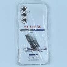 Galaxy 透明氣墊防震手機殼 1.5mm 加厚四角氣囊 鏡頭加高保護 TPU 軟殼 - 無色 - 查看 49