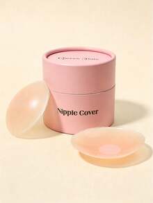 vfvQueen 2/6/12pcs Gift Box Set Women's Reusable Silicone Invisible Nipple Covers, Breast Pads With Travel Case - Multicolor - View 2