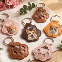 Personalized Pet Memorial Keychain, Customized With Photo And Pet Fur Storage Function, Memorial Gift For Beloved Pets (Cats & Dogs), Pet Fur Keepsake Keychain, Pet Memorial Gift, Memorial Accessory Specially Designed For Pet Lovers - H-pet Hair Keychain - View 10