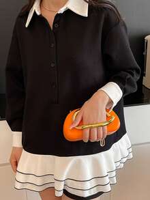 Tas Clutch Kulit PU Merah Anggur, Tas Tangan Modis untuk Hari Valentine, Pilihan Hadiah yang Dipersonalisasi, Aksesori Fashion yang Cocok untuk Berbagai Acara - Burnt Orange - View 2