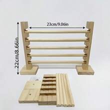 1pc Adjustable Pet Jump Pole, For Rabbits And Small Pets, Interactive Toy, Pet Exercise And Enrichment Activity - View 3