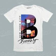 KIDSMENWOMEN New York City Brooklyn Big Apple Popular Destination T-Shirt - 款式 - 查看 1