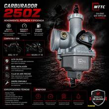 Carburador Compatible con 250Z 2014-2018 – Mezcla eficiente, respuesta precisa y rendimiento confiable - Gris Claro - Ver 8