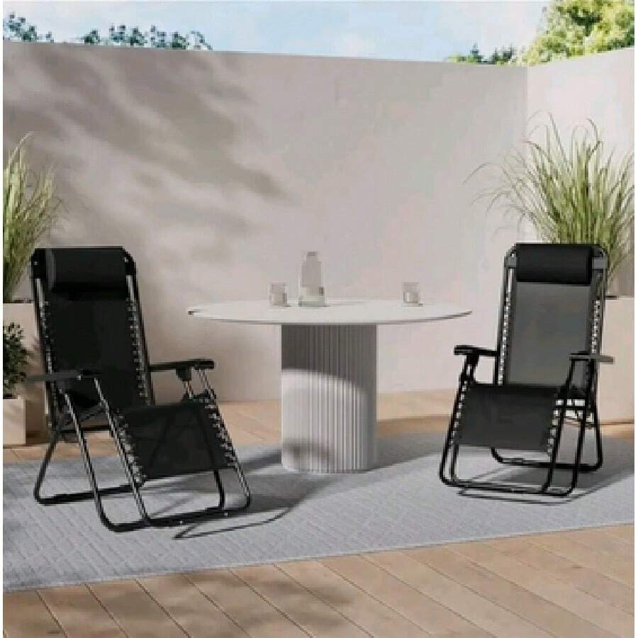 Chaises d'exterieur - Bleu azur - Voir 1