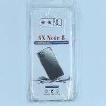 Galaxy 透明氣墊防震手機殼 1.5mm 加厚四角氣囊 鏡頭加高保護 TPU 軟殼 - 無色 - 查看 132