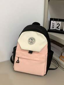 Highly Attractive Versatile Backpack. Front Zipper Pocket For Easy Access To Phone, Keys, Lipstick. Can Hold Laptop, Textbooks, Water Bottle, Umbrella. Perfect For Students/Office Workers/Travelers! - Multicolor - View 11