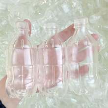 1PC New Soft TPR Mineral Water Bottle Hollow Ball Skin DIY Handmade Squeeze Toy, Soft Touch And Slow Rebound Properties, Easy To Knead, Can Relieve Tension And Anxiety, Suitable For Classroom-Office-Back To School Gift-Boys And Girls Toy. Squishy - Multicolor - View 4