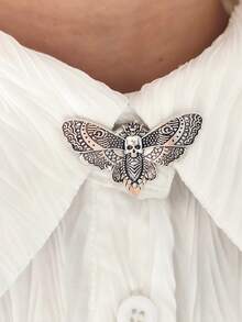 1pc/2pcs Shirt Button Cuff Cover Vintage Cuff Button Clip Suitable For Dress, Wedding Gift And Party - Silver - View 1