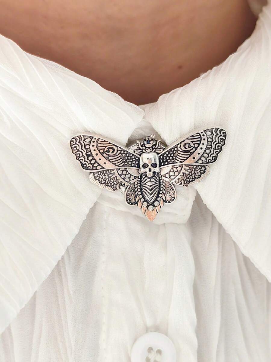 1pc/2pcs Shirt Button Cuff Cover Vintage Cuff Button Clip Suitable For Dress, Wedding Gift And Party - Silver - View 1