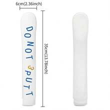 1 cái bọc đầu gậy golf định hướng họa tiết chữ Don't Put, bảo vệ gậy golf thời trang và chắc chắn, phù hợp tập luyện hàng ngày, thi đấu, chơi giải trí và làm quà tặng ngày lễ - Nhiều màu - Xem 8